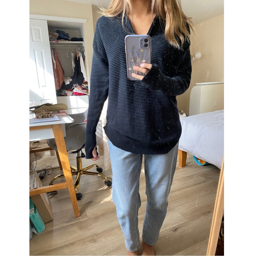 OFFLINE by Aerie HomeStretch Quarter Zip Sweater